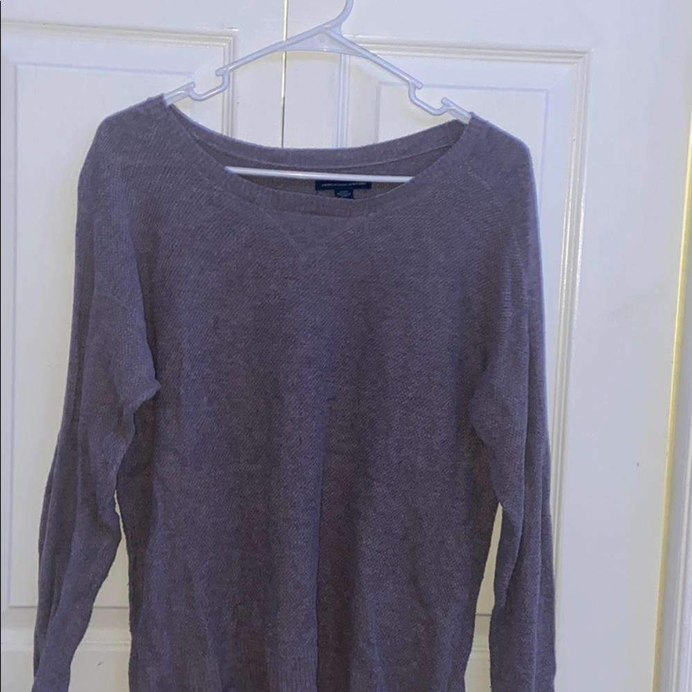 Purple AEO sweater